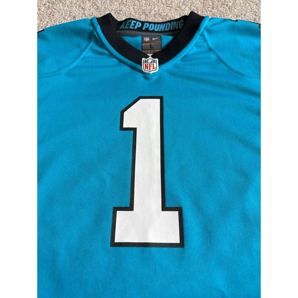Cam Newton Carolina Panthers Nike Youth NFL Jersey Size Large
